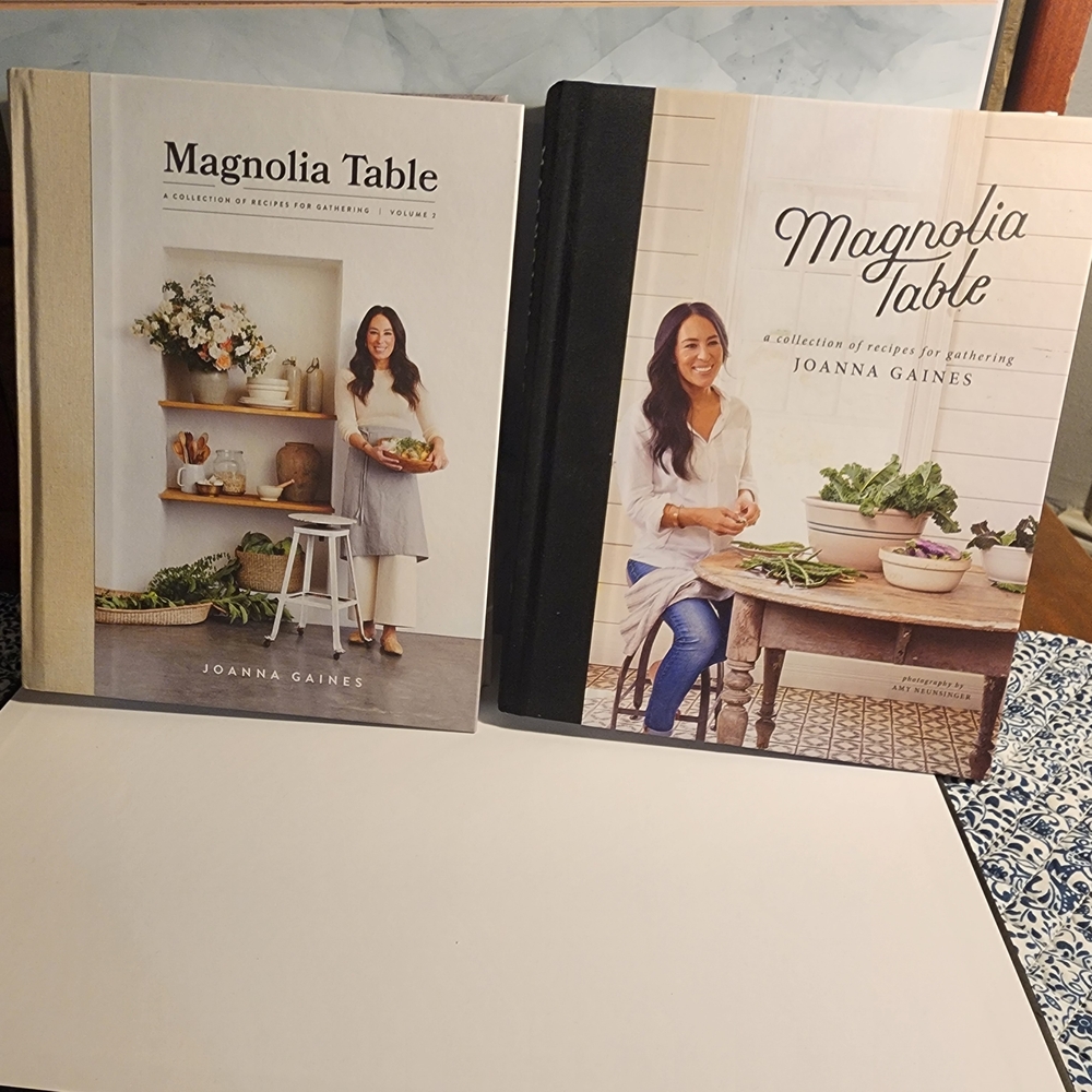 Cream and Black Cookbooks for the Kitchen